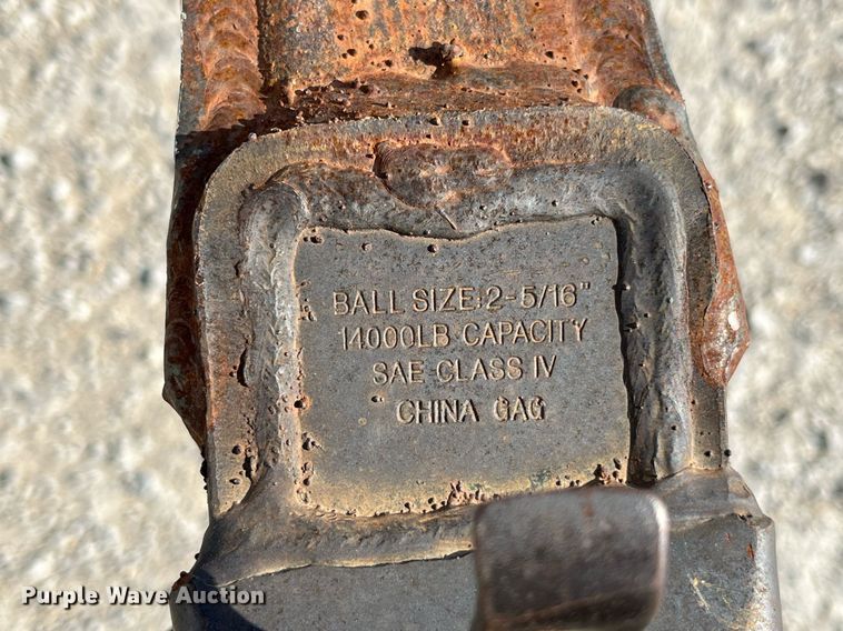 image for item LA9929 1978 Shop built  equipment trailer