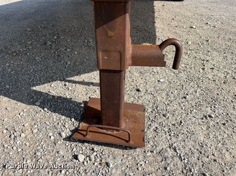 image for item LA9929 1978 Shop built  equipment trailer