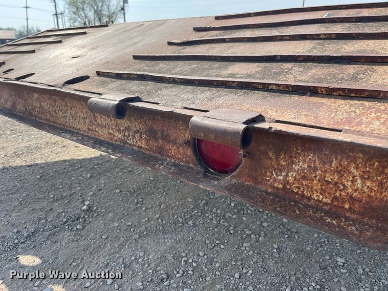 image for item LA9929 1978 Shop built  equipment trailer