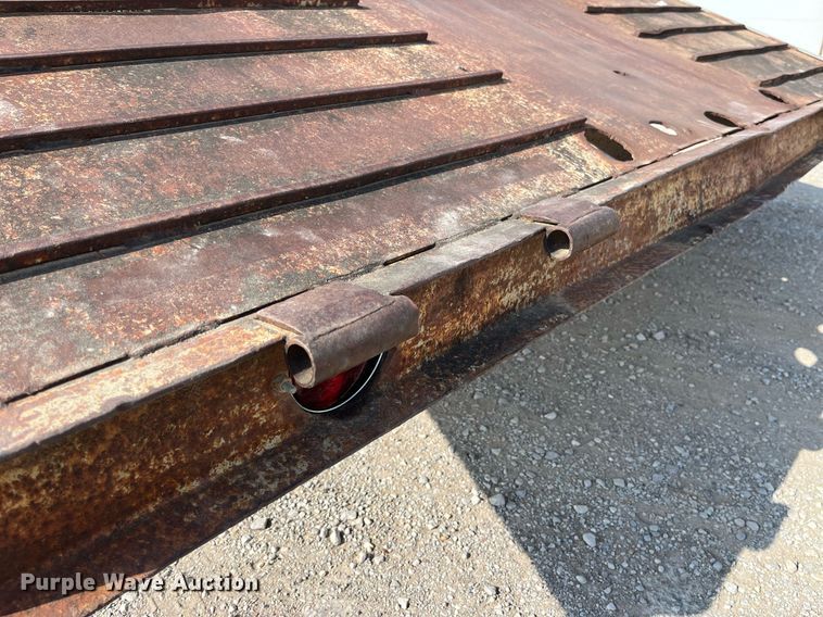 image for item LA9929 1978 Shop built  equipment trailer