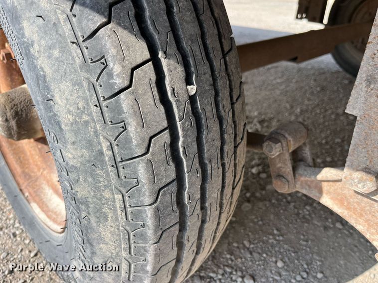 image for item LA9929 1978 Shop built  equipment trailer