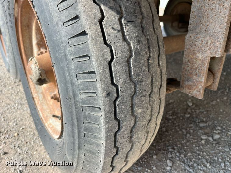 image for item LA9929 1978 Shop built  equipment trailer