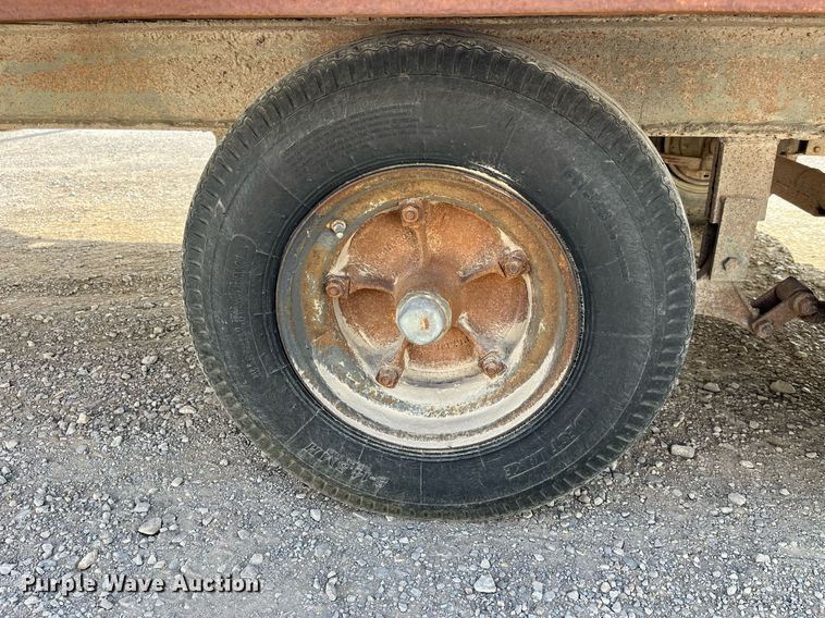 image for item LA9929 1978 Shop built  equipment trailer