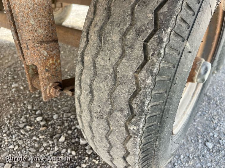 image for item LA9929 1978 Shop built  equipment trailer