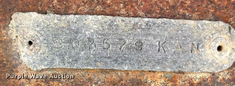 image for item LA9929 1978 Shop built  equipment trailer