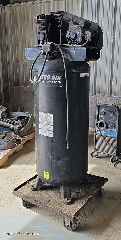 image for item LE9320 Schrader Bridgeport NAC 82-4256-VAT  air compressor