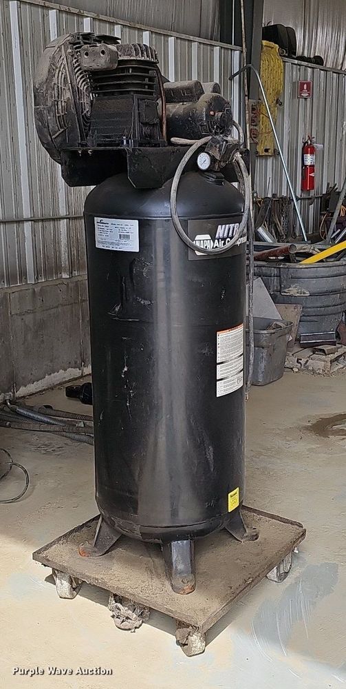 image for item LE9320 Schrader Bridgeport NAC 82-4256-VAT  air compressor