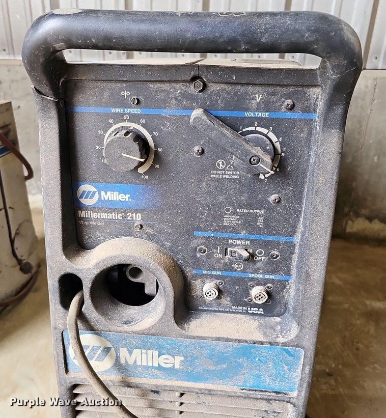 image for item LE9322 Miller Millermatic 210  welder