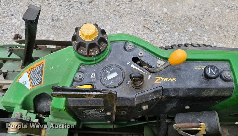 image for item LE9395 John Deere Z830A  ZTR lawn mower