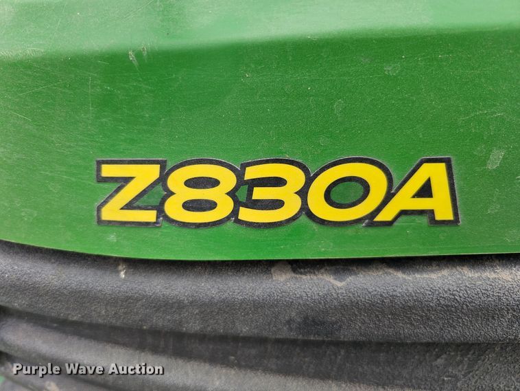 image for item LE9395 John Deere Z830A  ZTR lawn mower