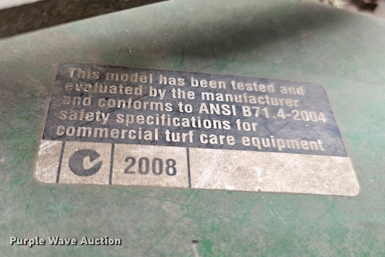 image for item LE9395 John Deere Z830A  ZTR lawn mower