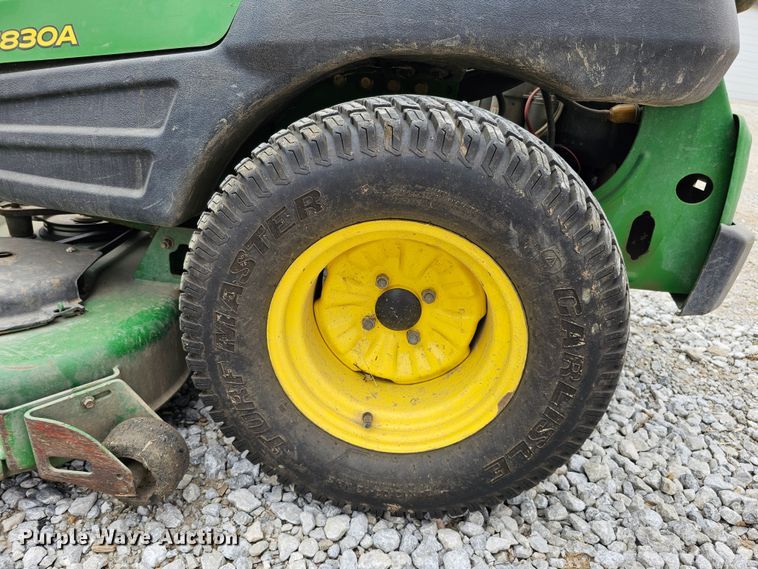 image for item LE9395 John Deere Z830A  ZTR lawn mower