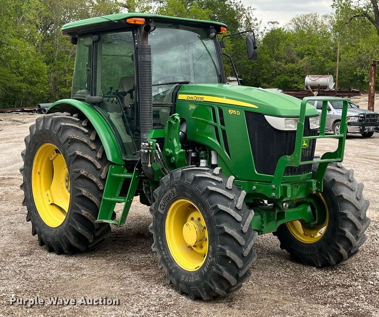 image for item LG9037 2015 John Deere 6115D  MFWD tractor