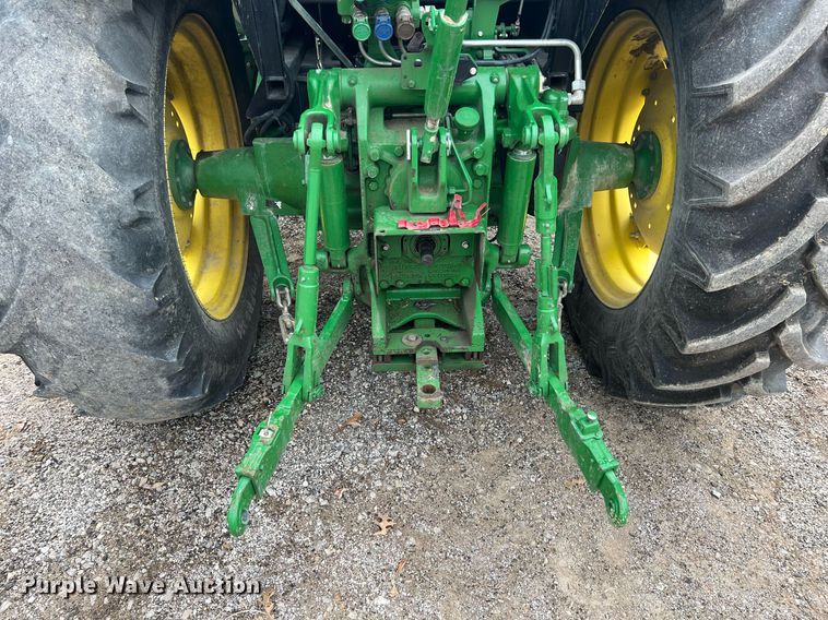 image for item LG9037 2015 John Deere 6115D  MFWD tractor