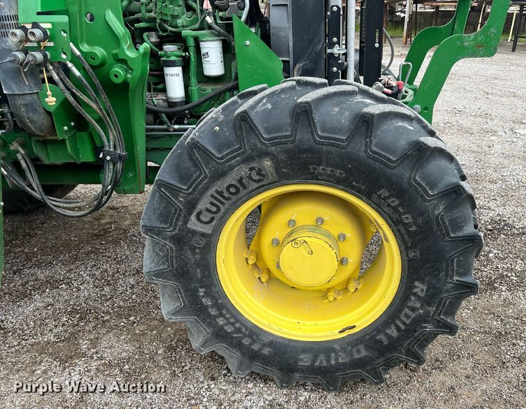 image for item LG9037 2015 John Deere 6115D  MFWD tractor