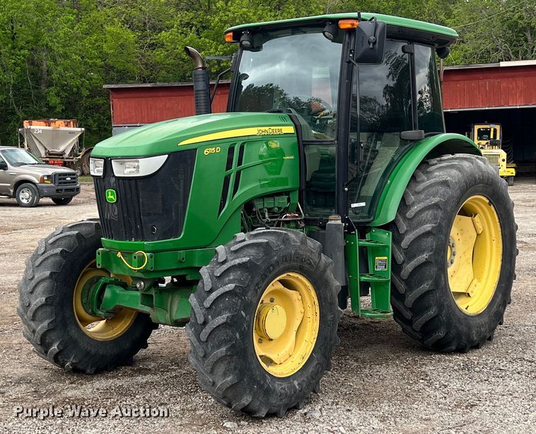 image for item LG9038 2013 John Deere 6115D  MFWD tractor
