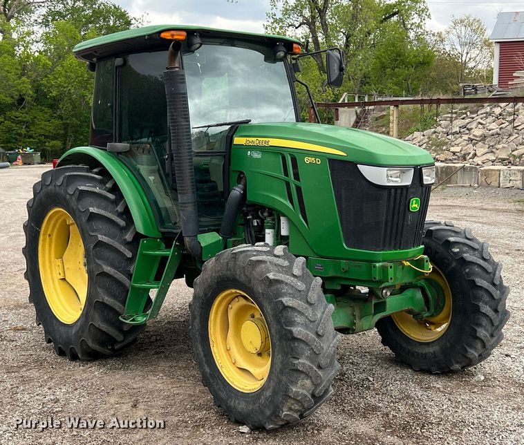 image for item LG9038 2013 John Deere 6115D  MFWD tractor