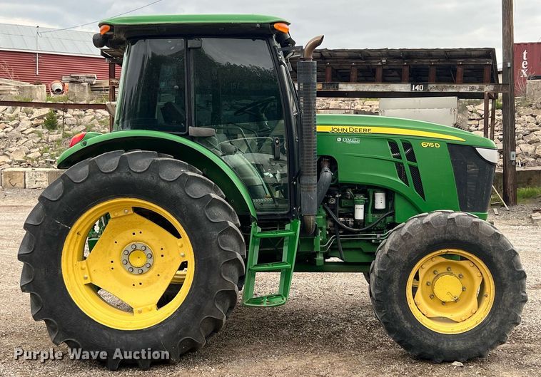 image for item LG9038 2013 John Deere 6115D  MFWD tractor