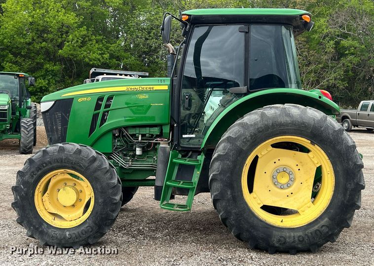 image for item LG9038 2013 John Deere 6115D  MFWD tractor
