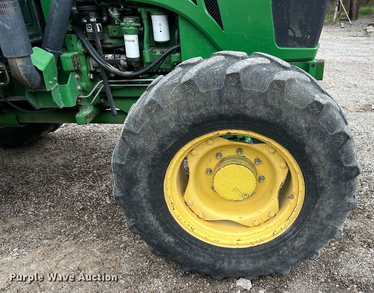image for item LG9038 2013 John Deere 6115D  MFWD tractor
