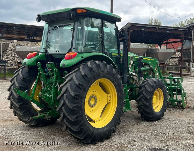 image for item LG9039 2015 John Deere 6115D  MFWD tractor