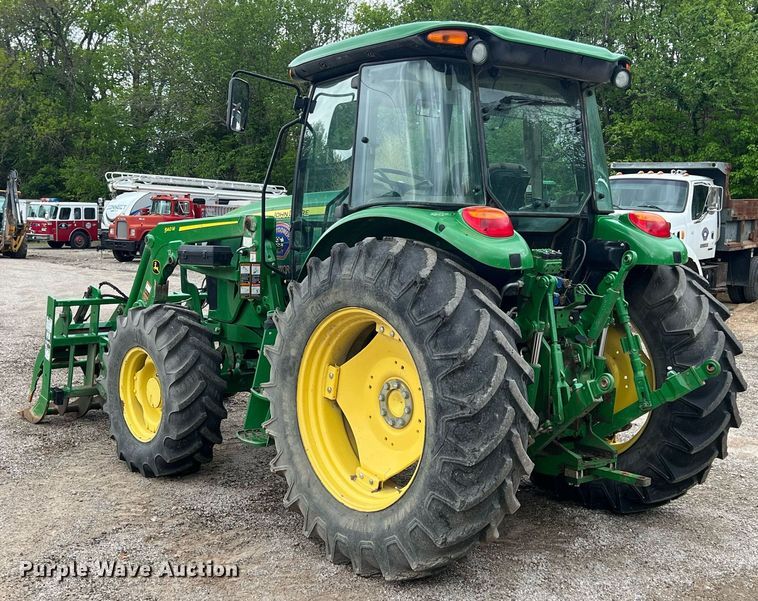 image for item LG9039 2015 John Deere 6115D  MFWD tractor