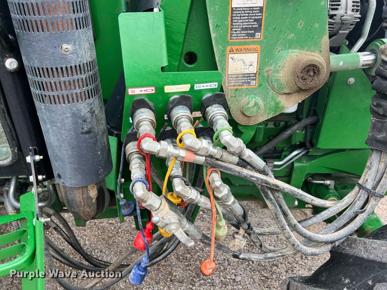 image for item LG9039 2015 John Deere 6115D  MFWD tractor