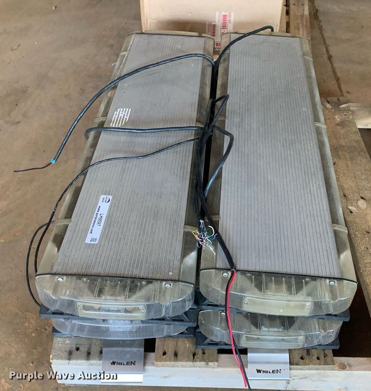 image for item LH9597 (4) Whelen light bars