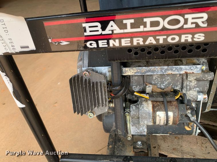 image for item LH9602 Baldor DG6E  6000 watt diesel generator