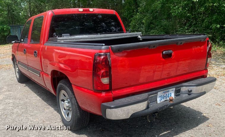 image for item LH9603 2007 Chevrolet Silverado 1500  Crew Cab pickup truck