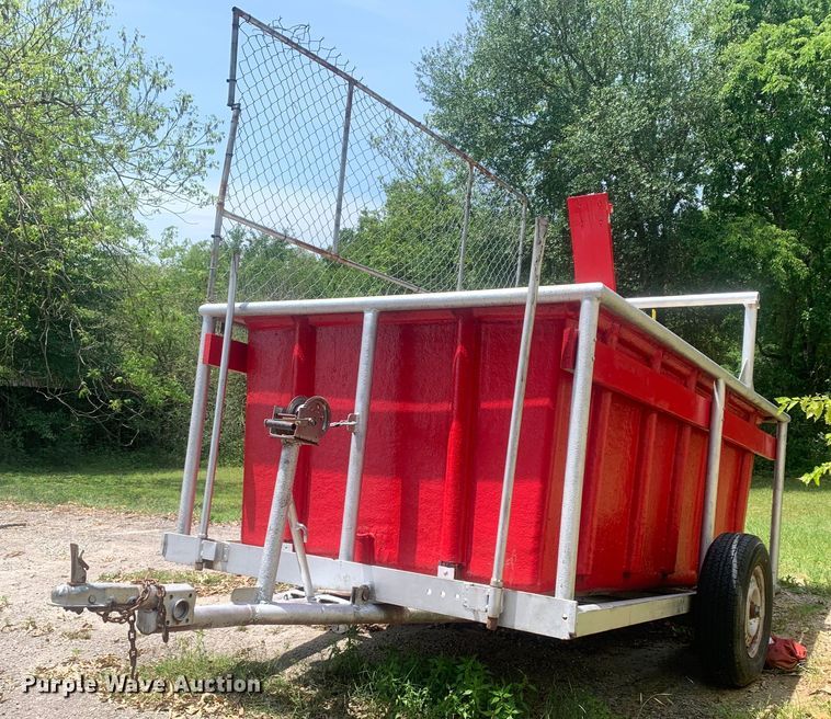 image for item LH9604 Shop built  dunk tank trailer