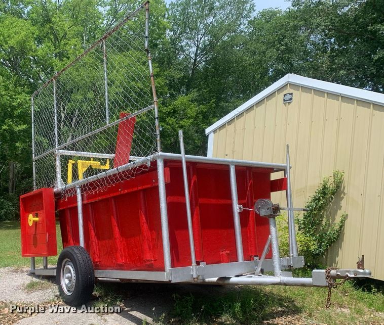 image for item LH9604 Shop built  dunk tank trailer