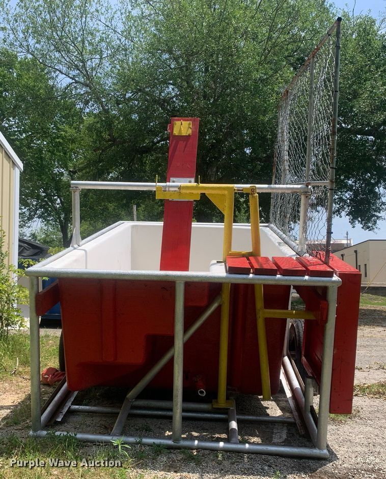 image for item LH9604 Shop built  dunk tank trailer