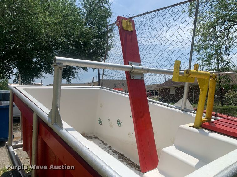 image for item LH9604 Shop built  dunk tank trailer