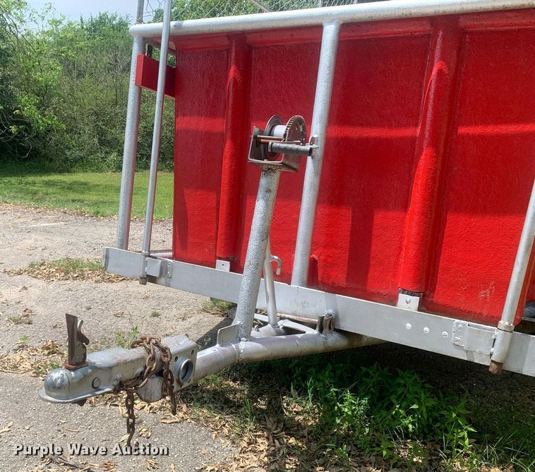 image for item LH9604 Shop built  dunk tank trailer