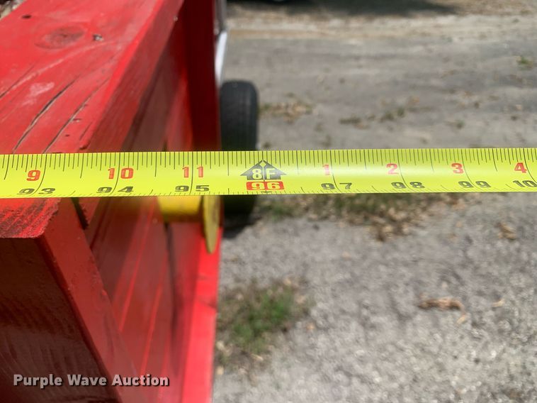 image for item LH9604 Shop built  dunk tank trailer