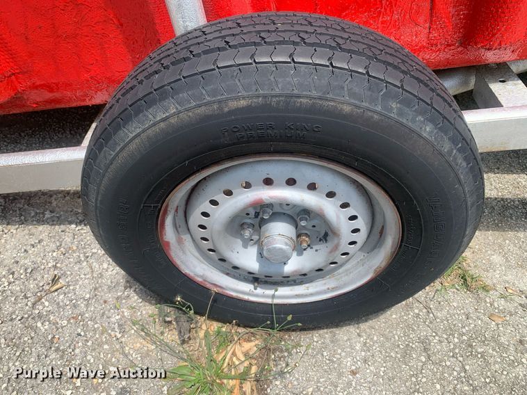 image for item LH9604 Shop built  dunk tank trailer