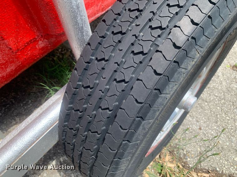 image for item LH9604 Shop built  dunk tank trailer