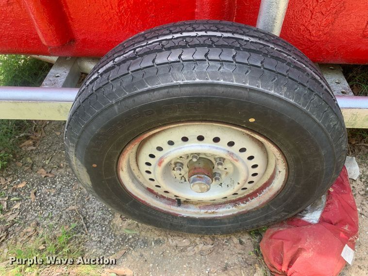 image for item LH9604 Shop built  dunk tank trailer