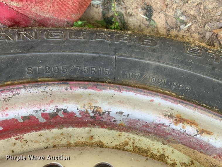 image for item LH9604 Shop built  dunk tank trailer