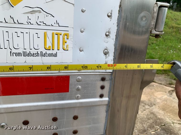 image for item LH9618 2006 Wabash  refrigerated van trailer