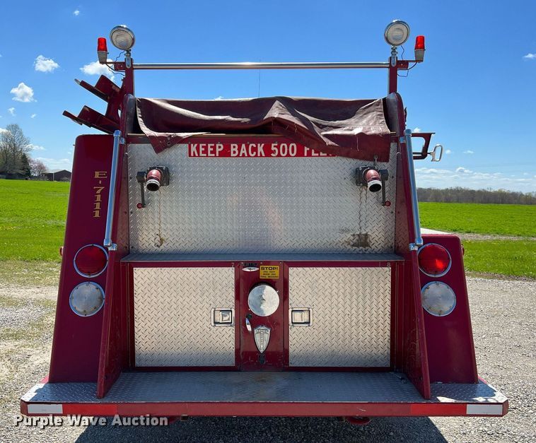 image for item LI9597 1983 GMC C7000  pumper fire truck