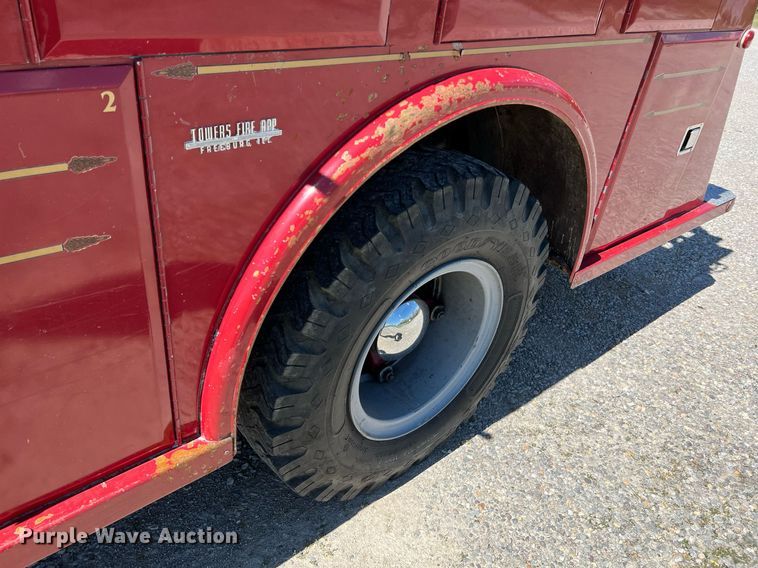 image for item LI9597 1983 GMC C7000  pumper fire truck