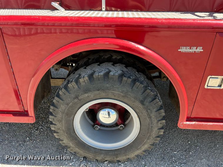 image for item LI9597 1983 GMC C7000  pumper fire truck