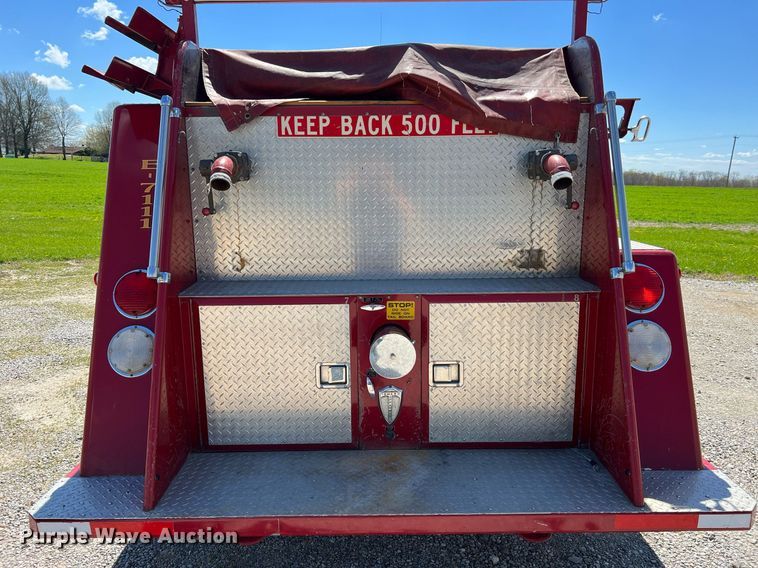 image for item LI9597 1983 GMC C7000  pumper fire truck