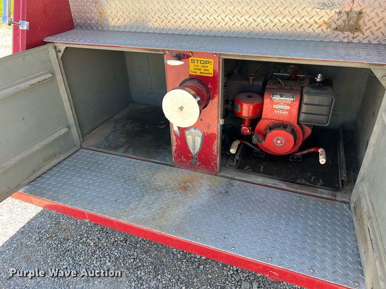 image for item LI9597 1983 GMC C7000  pumper fire truck