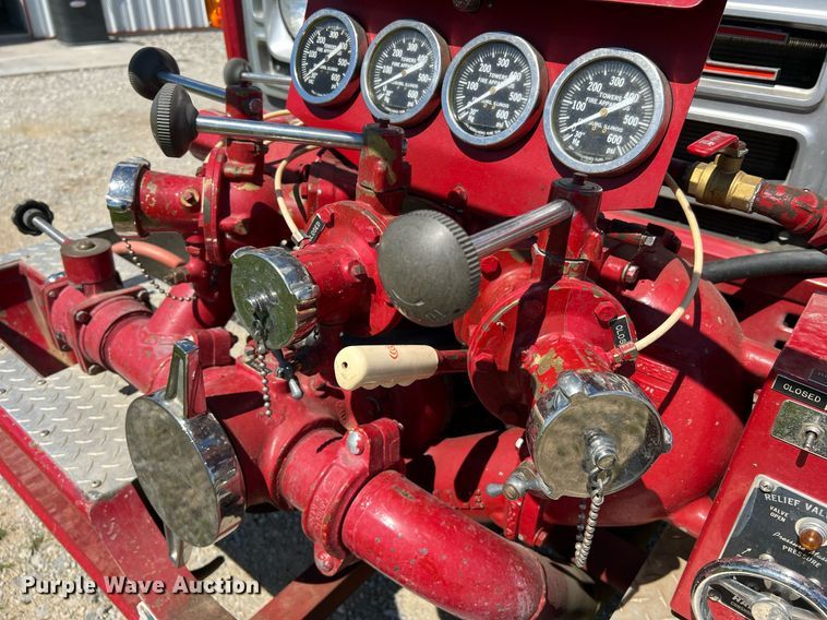 image for item LI9597 1983 GMC C7000  pumper fire truck