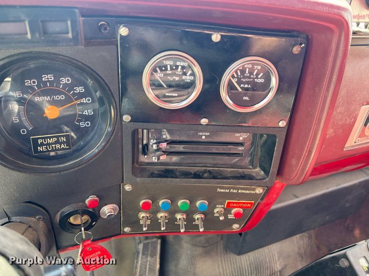 image for item LI9597 1983 GMC C7000  pumper fire truck