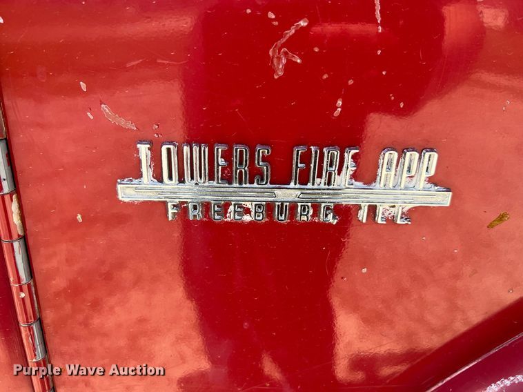 image for item LI9597 1983 GMC C7000  pumper fire truck