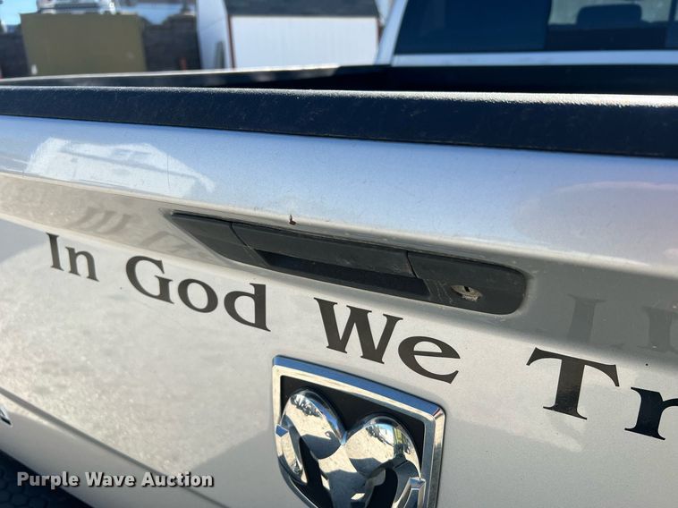 image for item LI9668 2014 Dodge Ram 1500  Crew Cab pickup truck